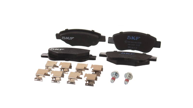 SKF VKBP80037 Комплект гальмівних накладок, дискове гальмо