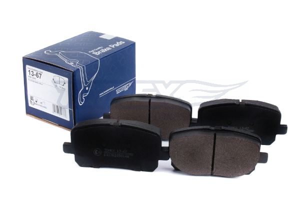 TOMEX Brakes TX 13-67 Brake Pad Set, disc brake