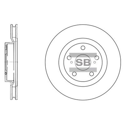 Гальмівний диск, Hi-Q SD4021