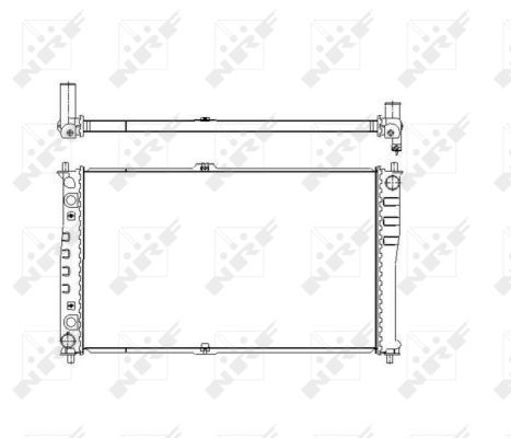 NRF 53484 Radiator, engine cooling