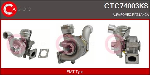 Компресор, наддування, Casco CTC74003KS
