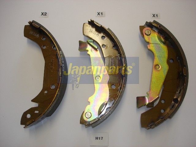 JAPANPARTS Stabdžių trinkelių komplektas