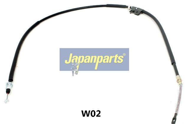 Cablu, frana de parcare JAPANPARTS BC-W02