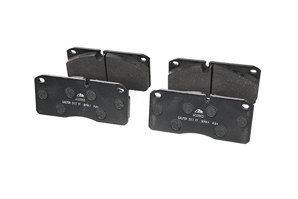 Piduriklotsi komplekt, ketaspidur, ATE 13.0460-2843.2