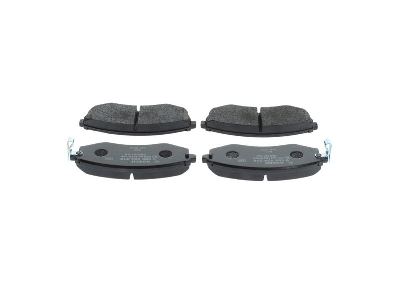 BOSCH 0 986 424 215 Brake Pad Set, disc brake