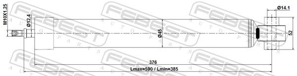 Amort, FEBEST 30110-004R