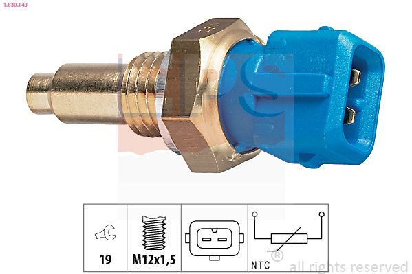 Sensor, temperatura del refrigerante