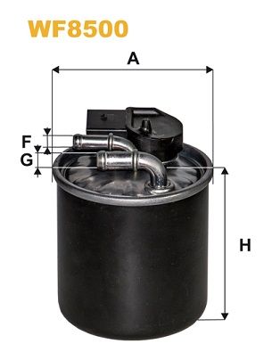 Фільтр палива, Wix Filters WF8500