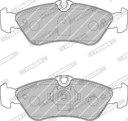 FERODO Plaquettes de frein à disque FVR1876