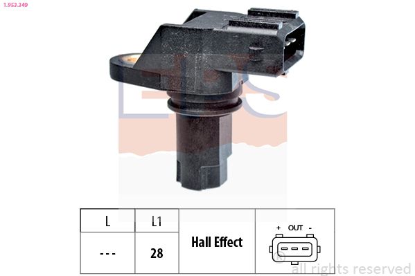 EPS RENAULT датчик числа оборотов Mitsubishi Carisma, Opel, Master II, Trafic II, Laguna 1.9/2.5dCi 01-