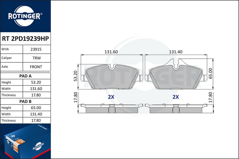 This part match OEM code: 34 11 6 767 143