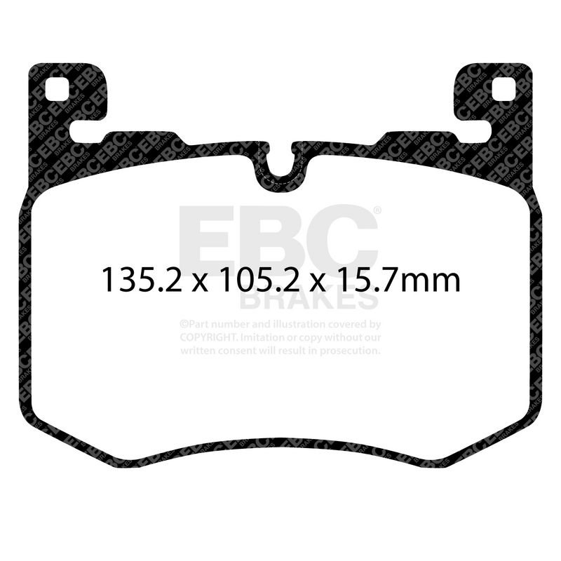 EBC Brakes Remblokkenset, schijfrem DP42412R