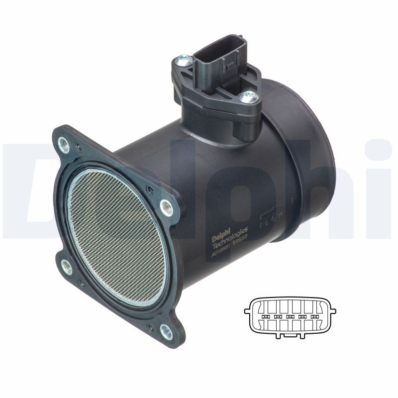 Delphi Mass Air Flow Sensor AF10501-12B1