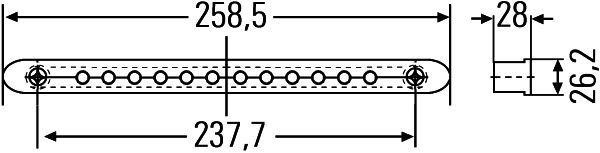 Додатковий стоп-сигнал, Hella 2DA959071-737