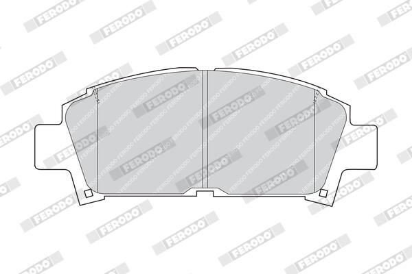 FERODO FDB928 Brake Pad Set, disc brake