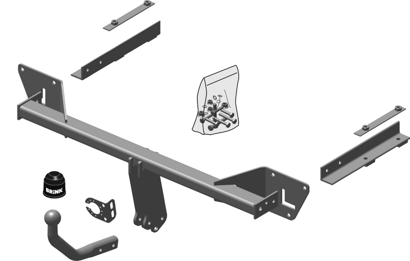 BRINK 532100 Trailer Hitch