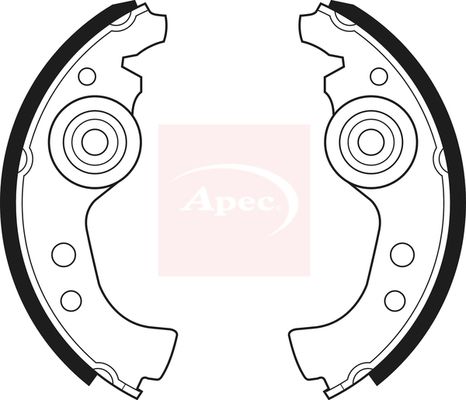 APEC Brake Shoe Set SHU45