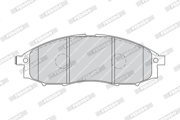 FERODO FDB1745 Brake Pad Set, disc brake