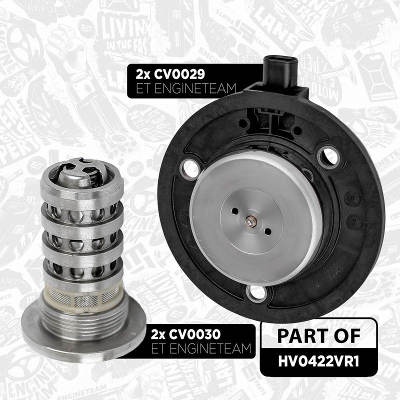 Product Image - Lagerbok, nokkenas - HV0422VR1 - ET ENGINETEAM