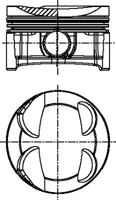 FAI AutoParts dugattyú PK67-050