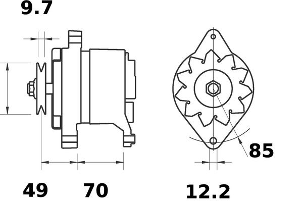 generátor MG 504