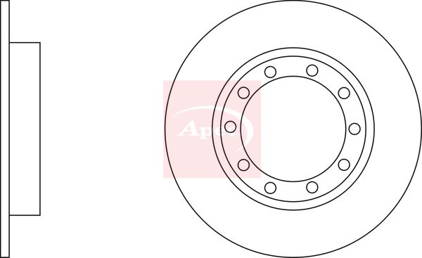 APEC Brake Disc DSK2959