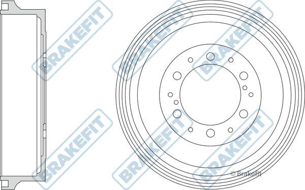 APEC Brake Drum BDR9049
