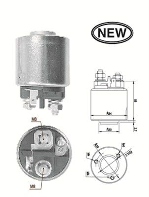 Магнітний перемикач, стартер, Magneti Marelli 940113050540