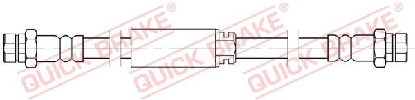 Гальмівний шланг, Quick Brake 22.932