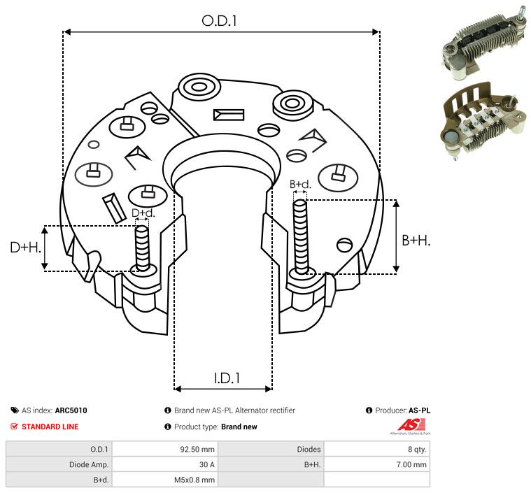 Seadistaja, generaator, AS-PL ARC5010
