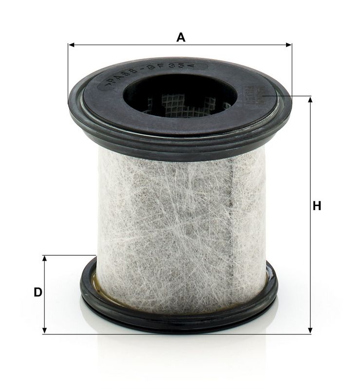 Filter, karterituulutus, MANN-FILTER LC 7001