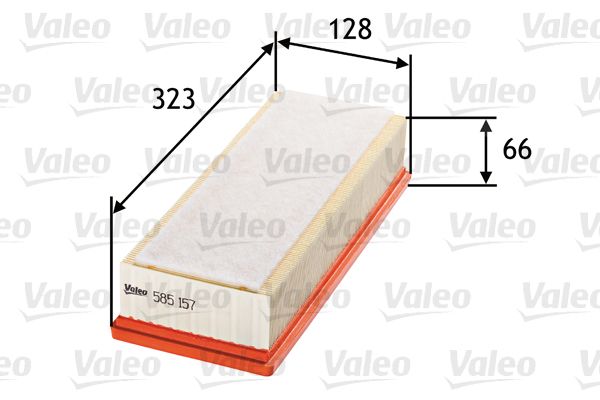 VALEO Volkswagen Фільтр повітря Audi A4/A5/Q5 1.8-2.0TFSI, 2.0TDI 08-