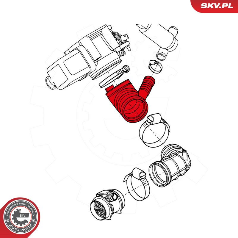 Õhutoru, õhufilter, ESEN SKV 24SKV403