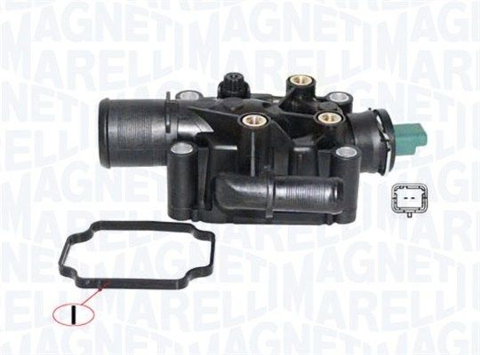 MAGNETI MARELLI CITROEN термостат з прокладкою 89°C Berlingo 1.6 08-, C2.,C3,C4, Peugeot 206,207,307