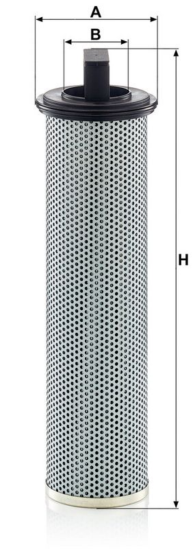 Hydraulisch filter (patroon) past: CLAAS 620/C63, 640/C54, 640/C64, 770/C59  KRONE X 500  TEREX SKL823, SKL833, TL100, TL80