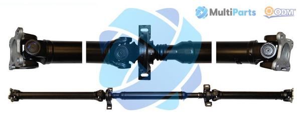 Multiparts 10-140110 - Propshaft, axle drive