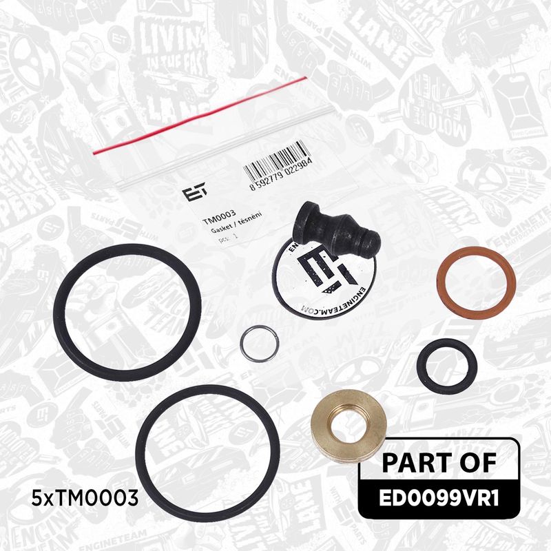 Product Image - Aansluitkabel, verstuiver - ED0099VR1 - ET ENGINETEAM