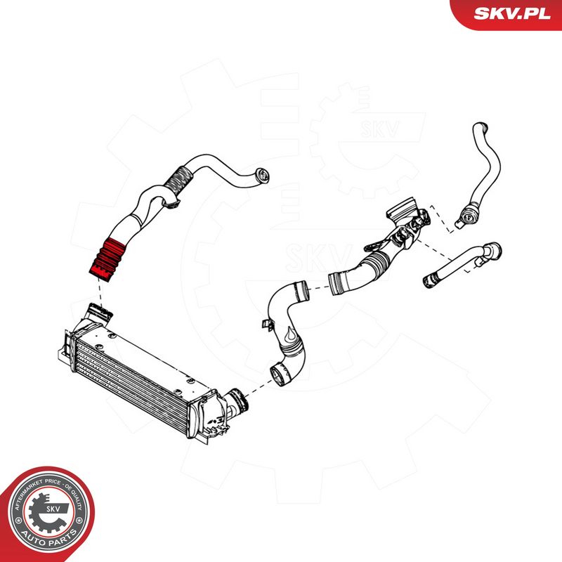Laadimisõhu voolik, ESEN SKV 43SKV085