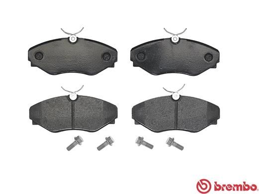 Комплект гальмівних накладок, дискове гальмо, Brembo P68055