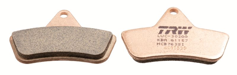 Bremsbelagsatz, Scheibenbremse