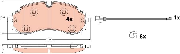 Piduriklotsi komplekt,...