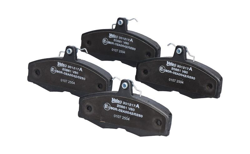 Sada brzdových destiček, kotoučová brzda 301217A