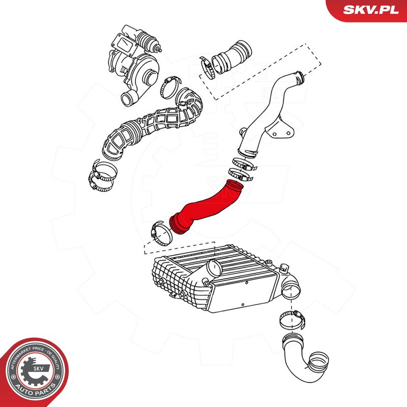 Laadimisõhu voolik, ESEN SKV 24SKV078