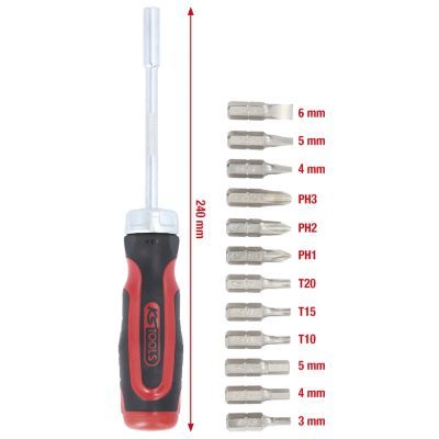 Surubelnita cu bit KS TOOLS 159.2035