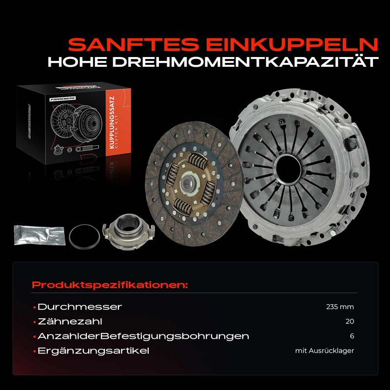 Frankberg 5481FB0037636 Clutch Kit