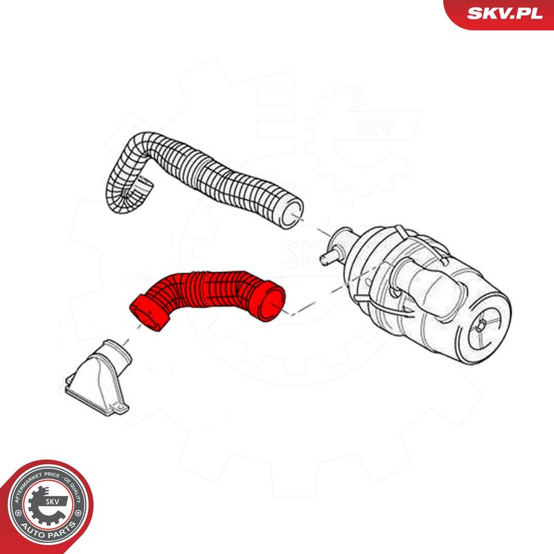 Õhutoru, õhufilter, ESEN SKV 54SKV186