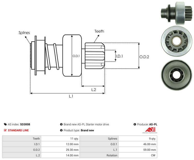 Vabajooks, starter, AS-PL SD3008