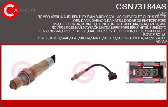 SONDA LAMBDA CASCO CSN73T84AS
