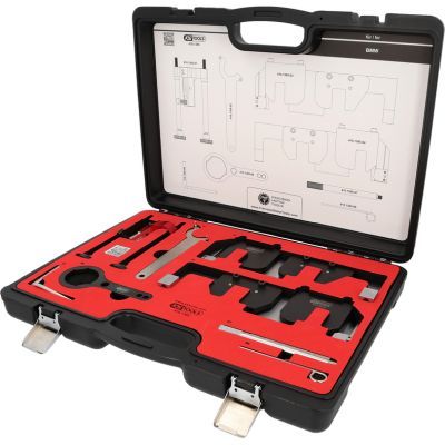 KS TOOLS Reguliavimo įrankių rinkinys, veleno nustatymo įrankiai