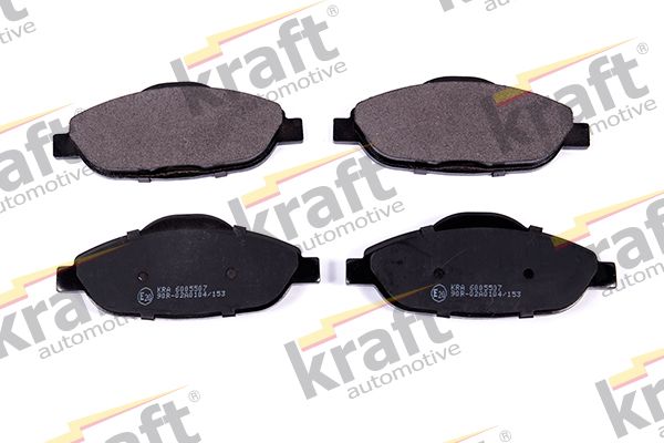 KRAFT Automotive 6005507 Комплект гальмівних накладок, дискове гальмо